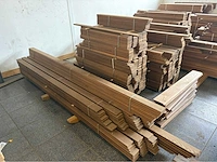 250 m2 thermisch behandeld essenhout. - afbeelding 15 van  17