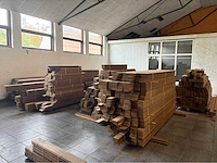 250 m2 thermisch behandeld essenhout. - afbeelding 3 van  17