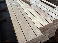 250 m2 thermisch behandeld essenhout. - afbeelding 11 van  17