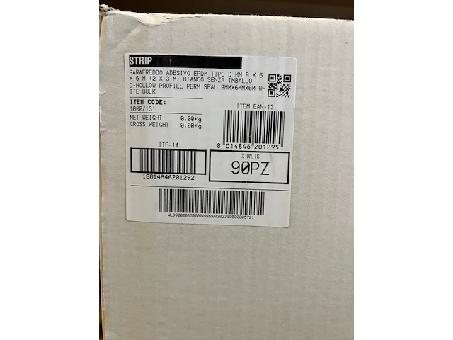 250x d-profiel afdichtstrip - afbeelding 2 van  4