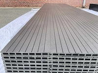 25,2 m² composiet vlonderplank antraciet 420x25x2.3 cm - afbeelding 6 van  6