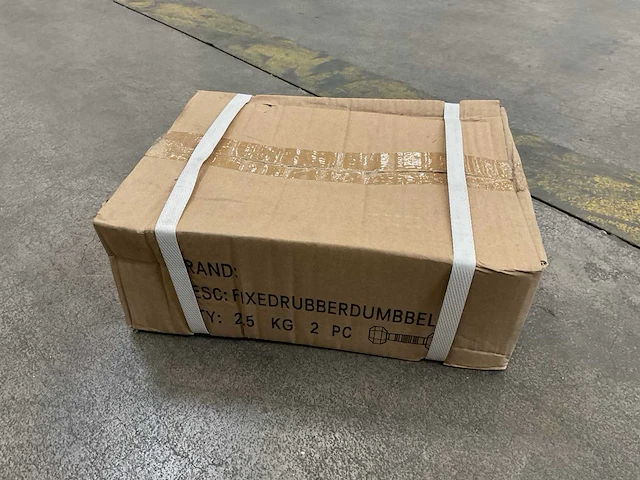 2.5kg - set á 2 stuks hexagon dumbbells (6x) - afbeelding 2 van  2