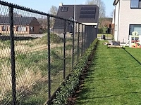 25m gaas hekwerk zwart, hoogte 200cm - afbeelding 2 van  3