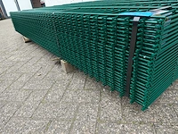 25x heras - 2024 - 8/6/8 - dubbelstaafs hekwerk groen - afbeelding 3 van  13