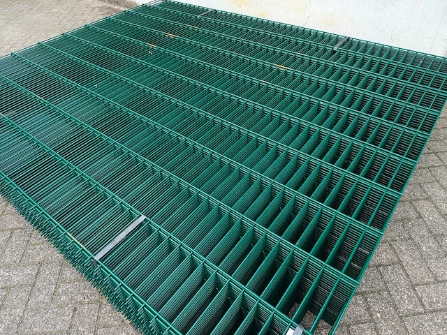 25x heras - 2024 - 8/6/8 - dubbelstaafs hekwerk groen - afbeelding 13 van  13