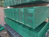 25x heras - dubbelstaafs hekwerk 8/6/8 1,63m groen - afbeelding 1 van  7