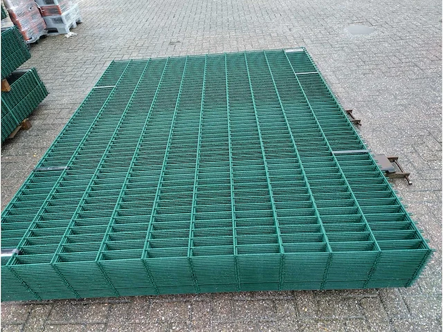25x heras - dubbelstaafs hekwerk 8/6/8 1,63m groen - afbeelding 7 van  7