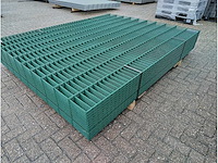 25x heras - dubbelstaafs hekwerk 8/6/8 1,63m groen - afbeelding 5 van  7