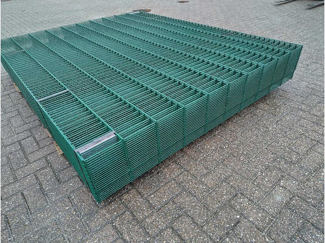 25x heras - dubbelstaafs hekwerk 8/6/8 1,63m groen - afbeelding 6 van  7