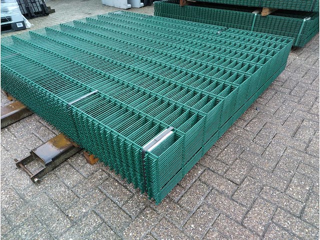 25x heras - dubbelstaafs hekwerk 8/6/8 (25x) 2,03m groen - afbeelding 3 van  9