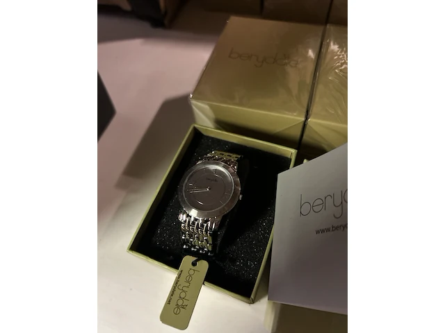 25x horloge met schakelketting berydale, bd702-1 - afbeelding 4 van  5