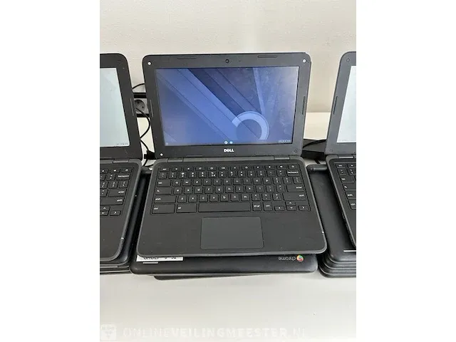 25x laptop dell , dell chromebook 3180, zwart - afbeelding 4 van  4