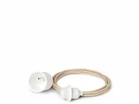 25x lichtarmatuur ferm living, textile lampholderset, sand - afbeelding 1 van  3
