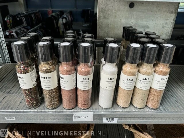 25x peper- en zoutmolen nicolas vahe - afbeelding 1 van  6
