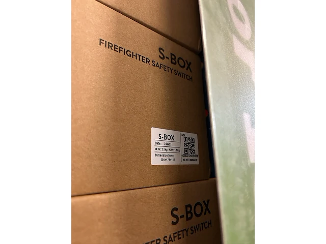 25x s-box firefighter safety switch fox ess - afbeelding 4 van  5