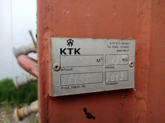 26 m³ kuub haakarm afzetcontainer, ktk, 2013 - afbeelding 2 van  15