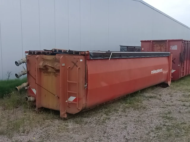 26 m³ kuub haakarm afzetcontainer, ktk, 2013 - afbeelding 1 van  15