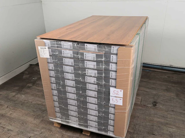 26 m2 laminaat plank - 1285 x 192 x 8 mm - afbeelding 3 van  3