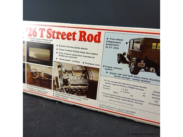 26 t street rod revell bouwmodel - afbeelding 4 van  5