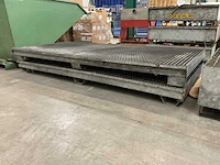 262x131cm gegalvaniseerde lekbak - afbeelding 1 van  3