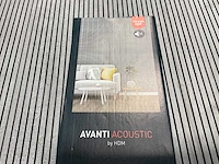 26,7m² hdm akoestische wandpanelen - betongrijs - 138,8x20,1 cm - afbeelding 4 van  8