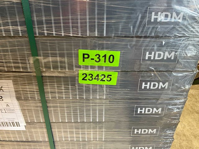 26,7m² hdm akoestische wandpanelen - betongrijs - 138,8x20,1 cm - afbeelding 8 van  8