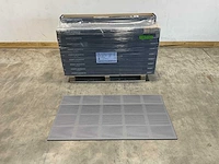 26,7m² hdm akoestische wandpanelen - inox black - 138,8x20,1 cm - afbeelding 1 van  8