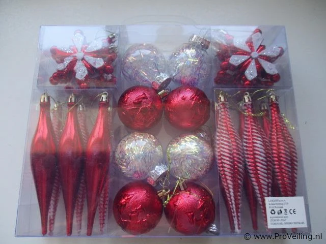 26xkerstballen pl047 - afbeelding 1 van  2