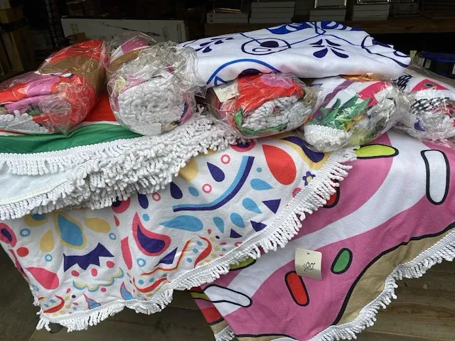 27 grote strandlakens rond en rechthoek yehwang - afbeelding 4 van  4