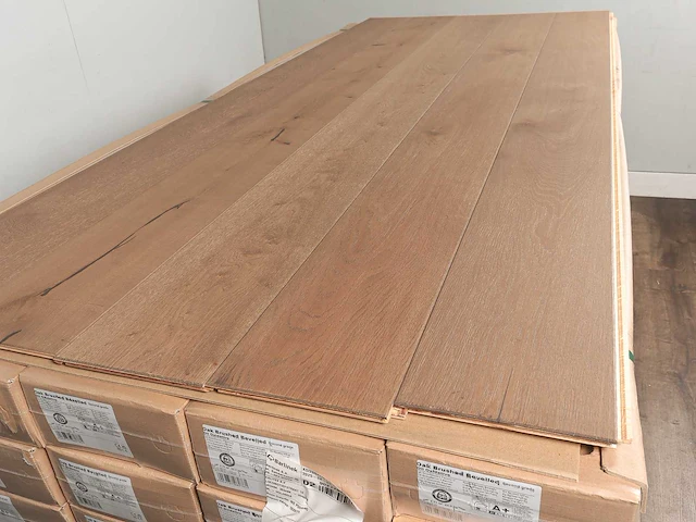 27 m2 parket eiken xl mutliplank - 2200 x 180 x 14 mm - afbeelding 3 van  4