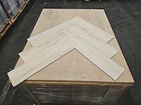 27 m2 pvc spc click visgraat - 610 x 150 x 5 mm - afbeelding 3 van  3