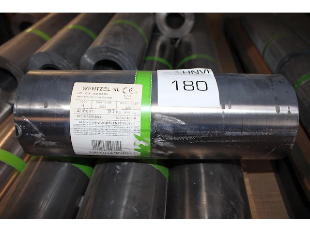 27 rollen lood wentzel ccde15 breedte 330mm x lengte 6000mm, gewicht 29,5 kg per rol. ca. 700 kg. - afbeelding 2 van  3