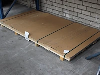 27 rvs platen 430kwg finish va met afmeting 2000 x 1000 x 1,2 mm. - afbeelding 1 van  3
