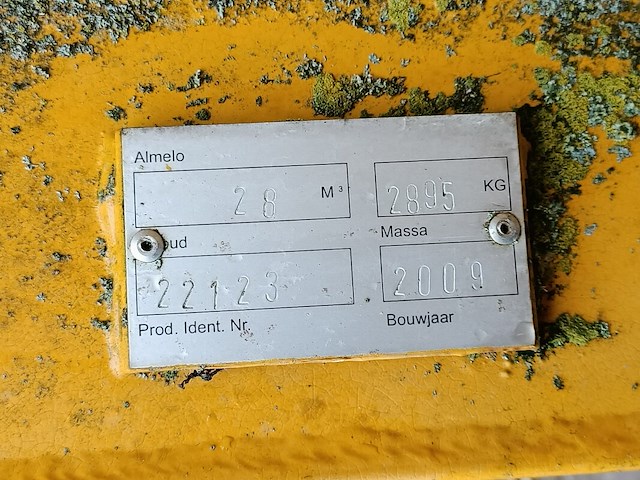 28 m³ asbest container, 2009 - afbeelding 3 van  14