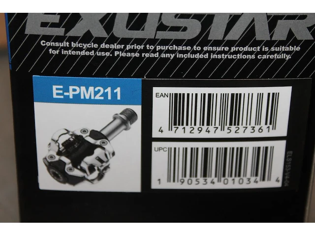 28 sets fietspedalen exustar e-pm211 in doos. - afbeelding 2 van  2