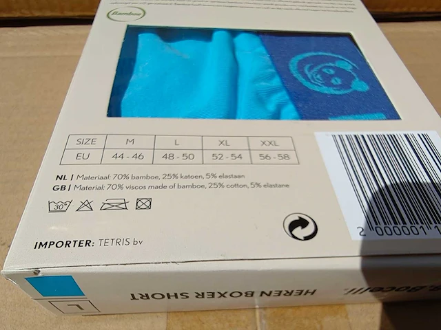 280x heren boxer short b.bocelli - afbeelding 7 van  10