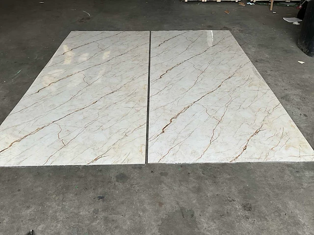 280x122cm - marmeren wandpanelen (2x) - afbeelding 4 van  10