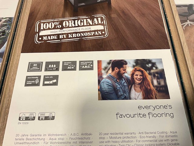28,8m² krono castello kliklaminaat nostalgic oak - afbeelding 8 van  10