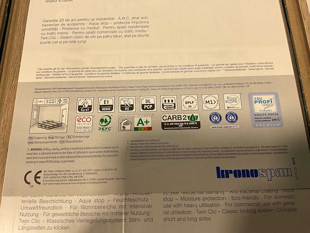 28,8m² krono castello kliklaminaat nostalgic oak - afbeelding 9 van  10