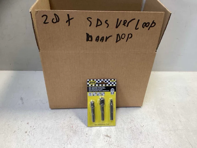 (28x) sds verloop naar dop - bensontools - 3-delig - afbeelding 1 van  3