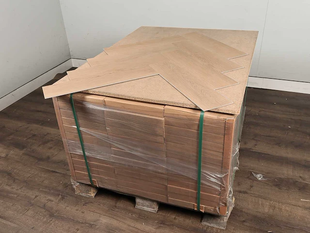 29 m2 pvc spc click visgraat met xps onderlaag - 610 x 150 x 5 mm - afbeelding 4 van  4