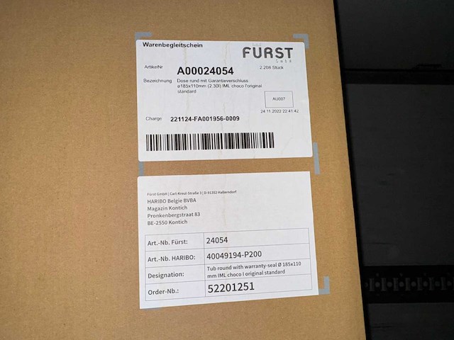 29 pallets emmers haribo - afbeelding 6 van  29