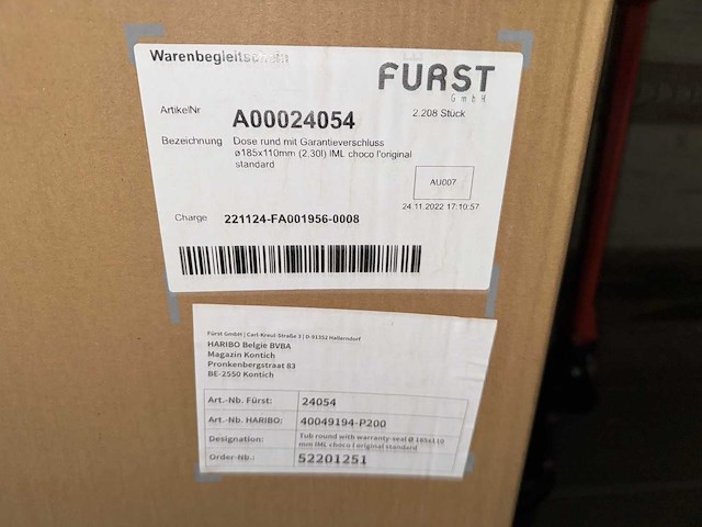 29 pallets emmers haribo - afbeelding 9 van  29