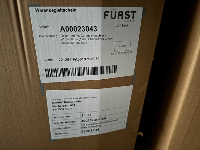 29 pallets emmers haribo - afbeelding 11 van  29