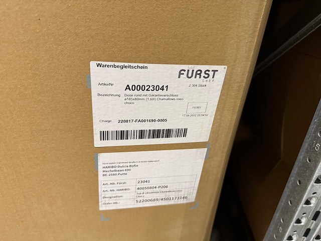 29 pallets emmers haribo - afbeelding 28 van  29