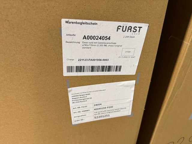 29 pallets emmers haribo - afbeelding 29 van  29