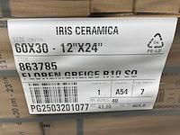 29,1m² iris ceramica - wand- en vloertegel - 60x30 cm - greige - afbeelding 7 van  9