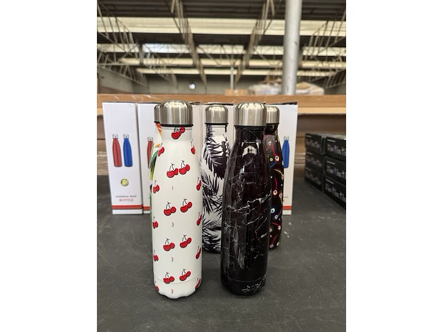 29x drinkfles, thermosfles 500 ml - afbeelding 1 van  5