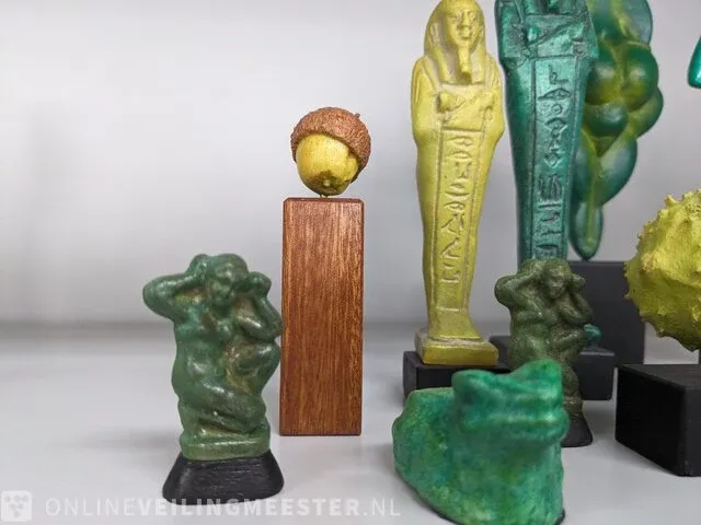 29x replica art, o.a. egyptisch en venus lespugue - afbeelding 2 van  16