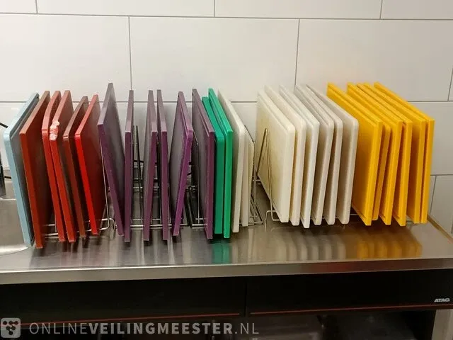 29x snijplank in 5x rek - afbeelding 2 van  2